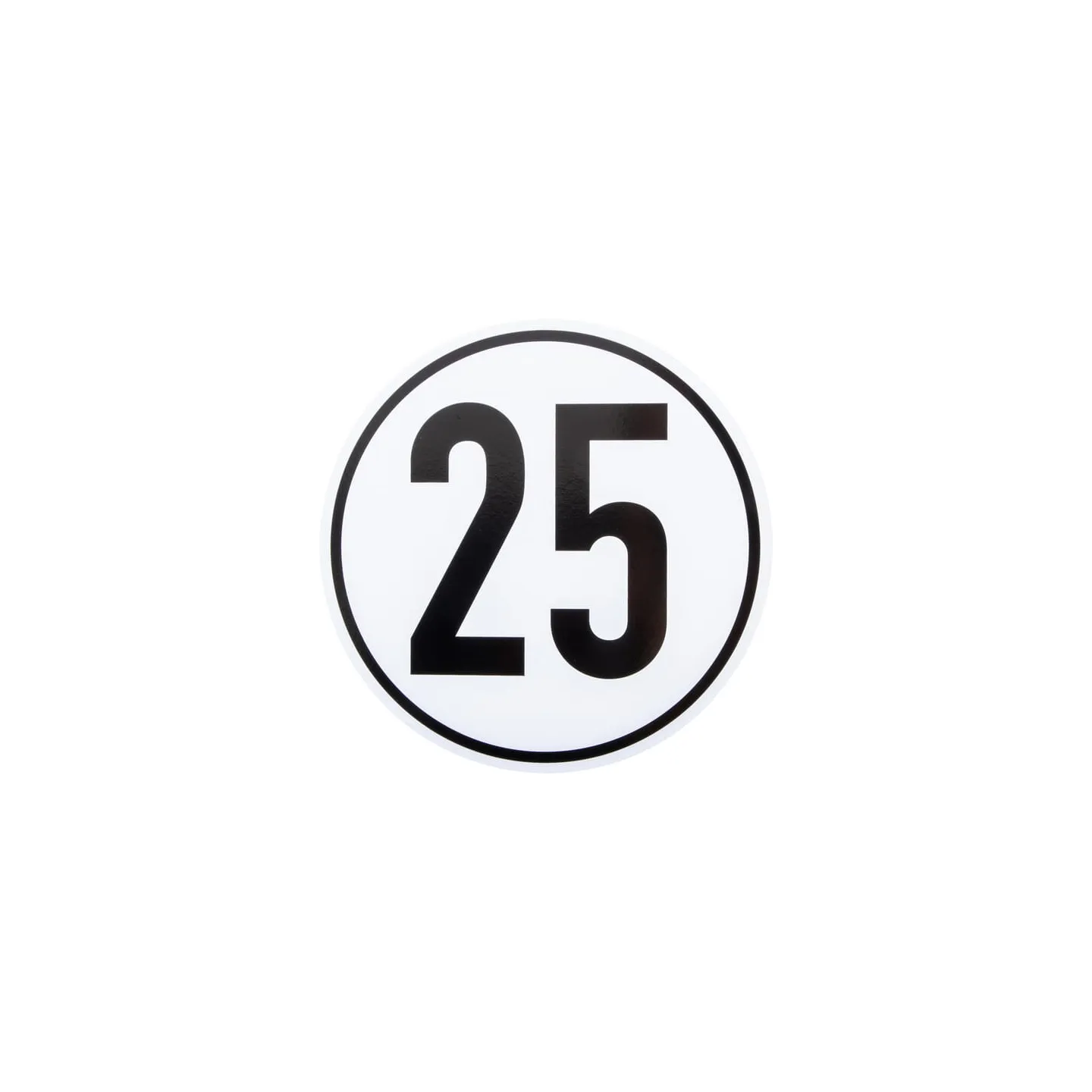 Zīme 25 km Vācu tipa BL25 AGRALV VLD5540