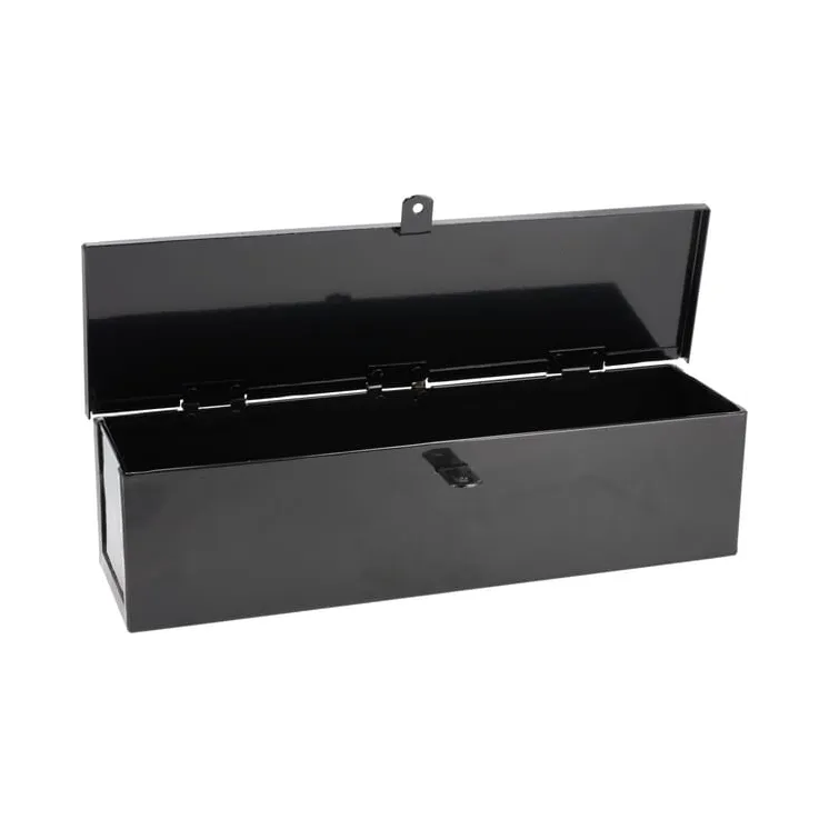 Toolbox 140x500x140mm, black steel  CA002 AGRALV