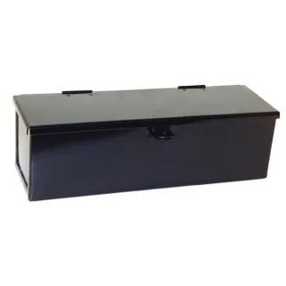 Toolbox 120x400x120mm, black steel  CA001 AGRALV