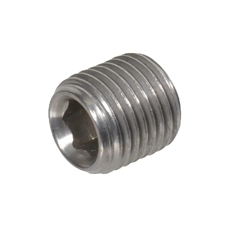 Stnls steel adjust screw 27/34  C60G25 AGRALV