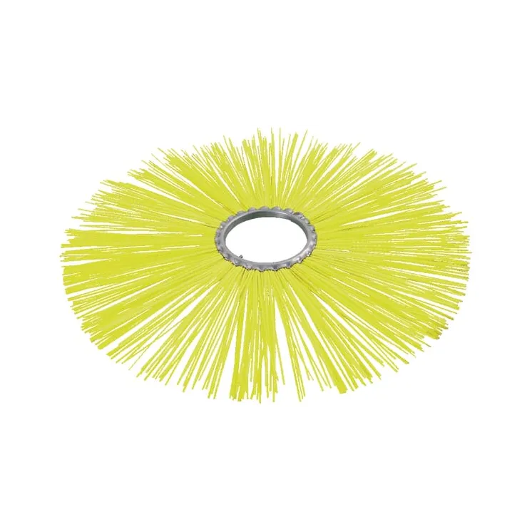 Rotary brush poly 300/110 yellow  BR300110P AGRALV