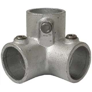 Corner piece 3 way, 128-D 48.3mm  C20G40 AGRALV