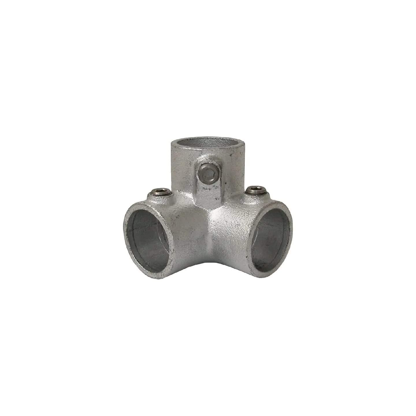 Corner piece 3 way, 128-D 48.3mm  C20G40 AGRALV