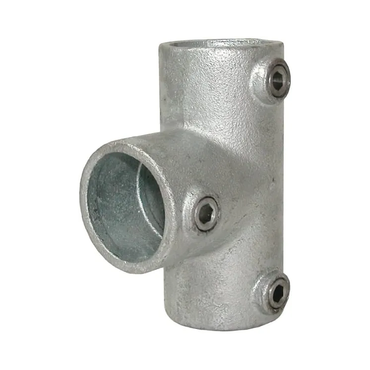 Pipe clamp 104-C long tee 42.4mm  C04G32 AGRALV