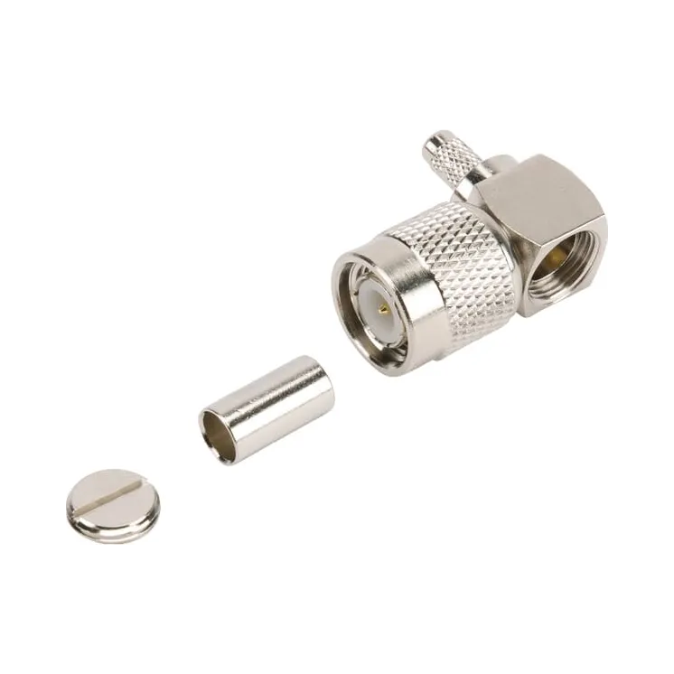 Plug TNC male 90Â° RG58  COT1980 AGRALV