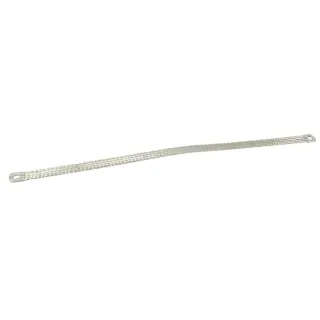 Earth strap 600mm 2x hole  BA10316M AGRALV