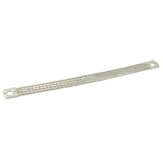 Earth strap 250mm 2x hole  BA10301M AGRALV