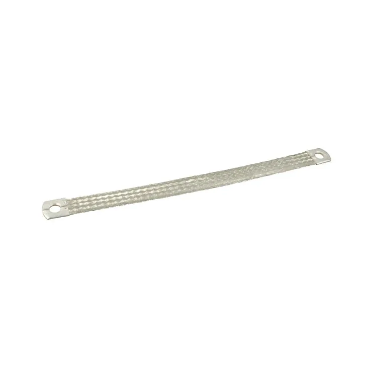 Earth strap 250mm 2x hole  BA10301M AGRALV