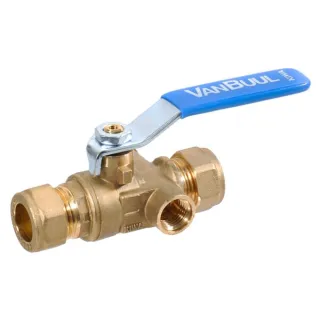 Ball valve 12x12 compression f  B97105 AGRALV