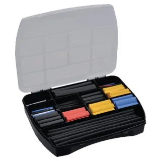 Assortment box Heat shrink tubing 124pcs  DP0053 AGRALV VLC2180 VLC2181 VLC2182 VLC2183 VLC2184