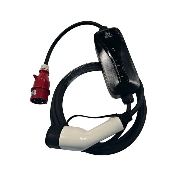 EV charging cable, type 2, CEE plug, 22 kW, 32A, 5m  EVC221345 AGRALV