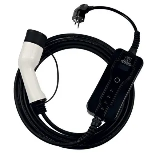 EV Home charging cable, type 2, EU plug, 3.7 kW, 8-16A, 5m  EVCEU216WC AGRALV