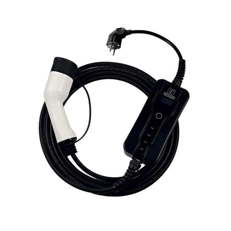 EV Home charging cable, type 2, EU plug, 3.7 kW, 8-16A, 5m  EVCEU216WC AGRALV