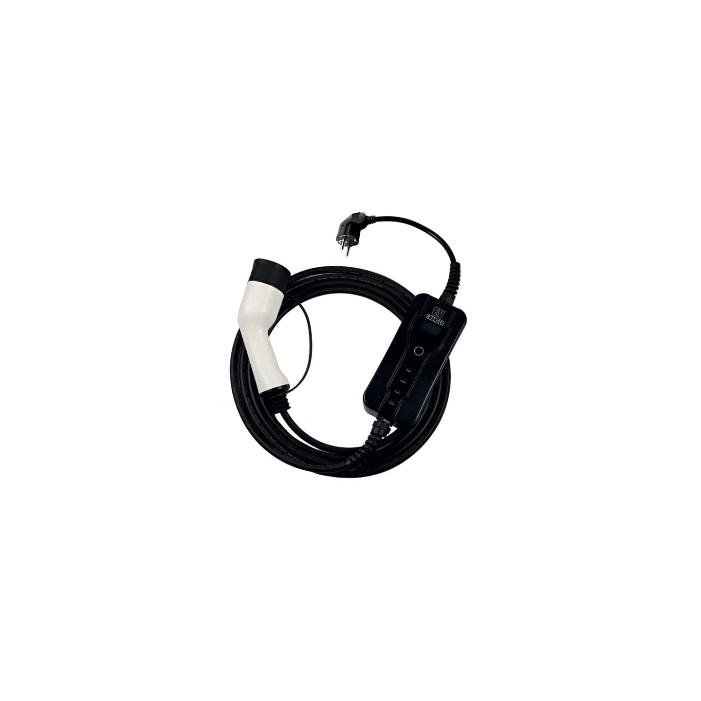 EV Home charging cable, type 2, EU plug, 3.7 kW, 8-16A, 5m  EVCEU216WC AGRALV