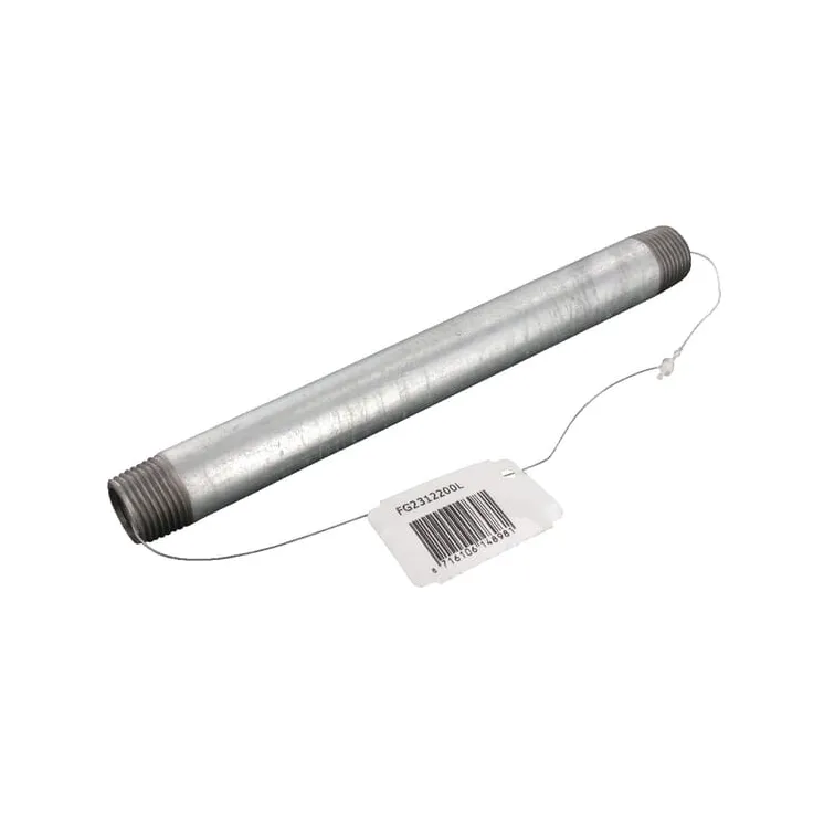 Caurules nipelis galv. 1/2x200mm FG2312200L AGRALV