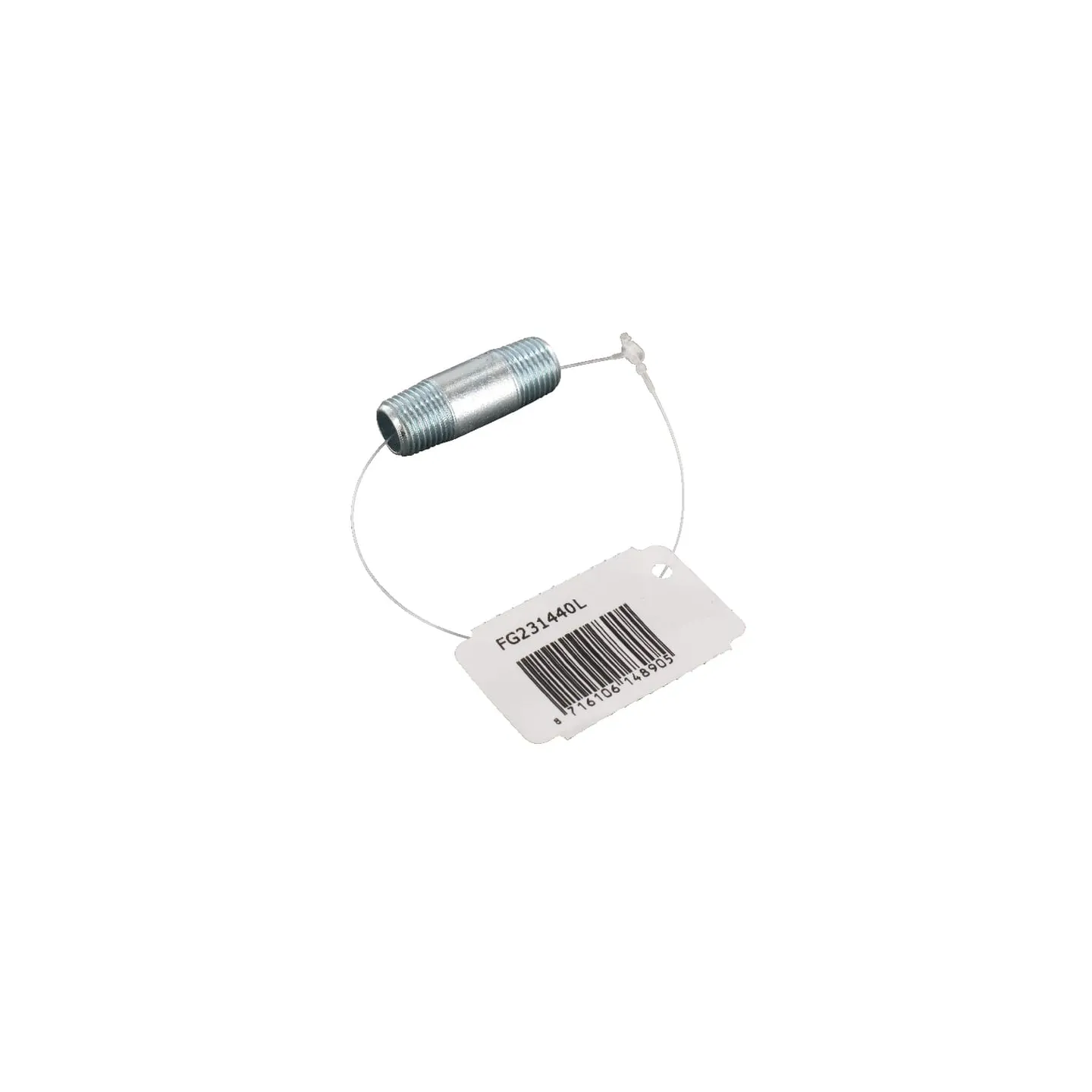Caurules nipelis galv. 1/4x40mm FG231440L AGRALV