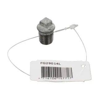 Plug zinc-plated outer 1/4  FG29014L AGRALV