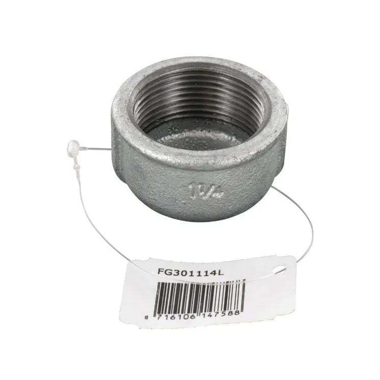 Cap round female zn. 1 1/4  FG301114L AGRALV