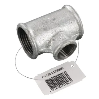 Tee zinc-plated 1x1/2  FG130112SBXL AGRALV