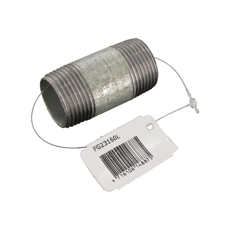 Caurules nipelis galv. 1x60mm FG23160L AGRALV
