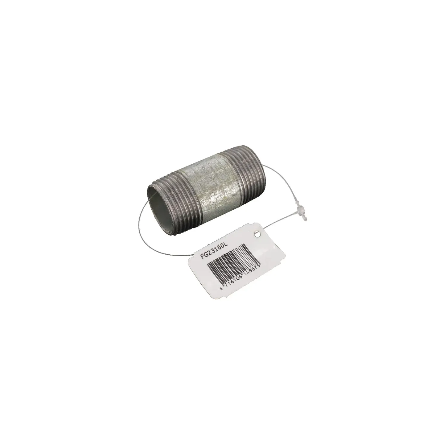 Pipe nipple galv. 1x60mm  FG23160L AGRALV