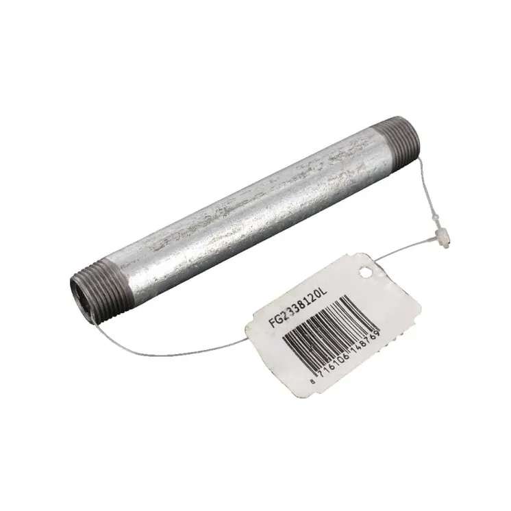 Caurules nipelis galv. 3/8x120mm FG2338120L AGRALV