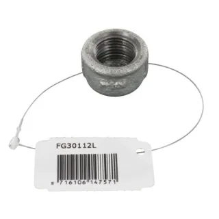 Cap round female zn. 1/2  FG30112L AGRALV