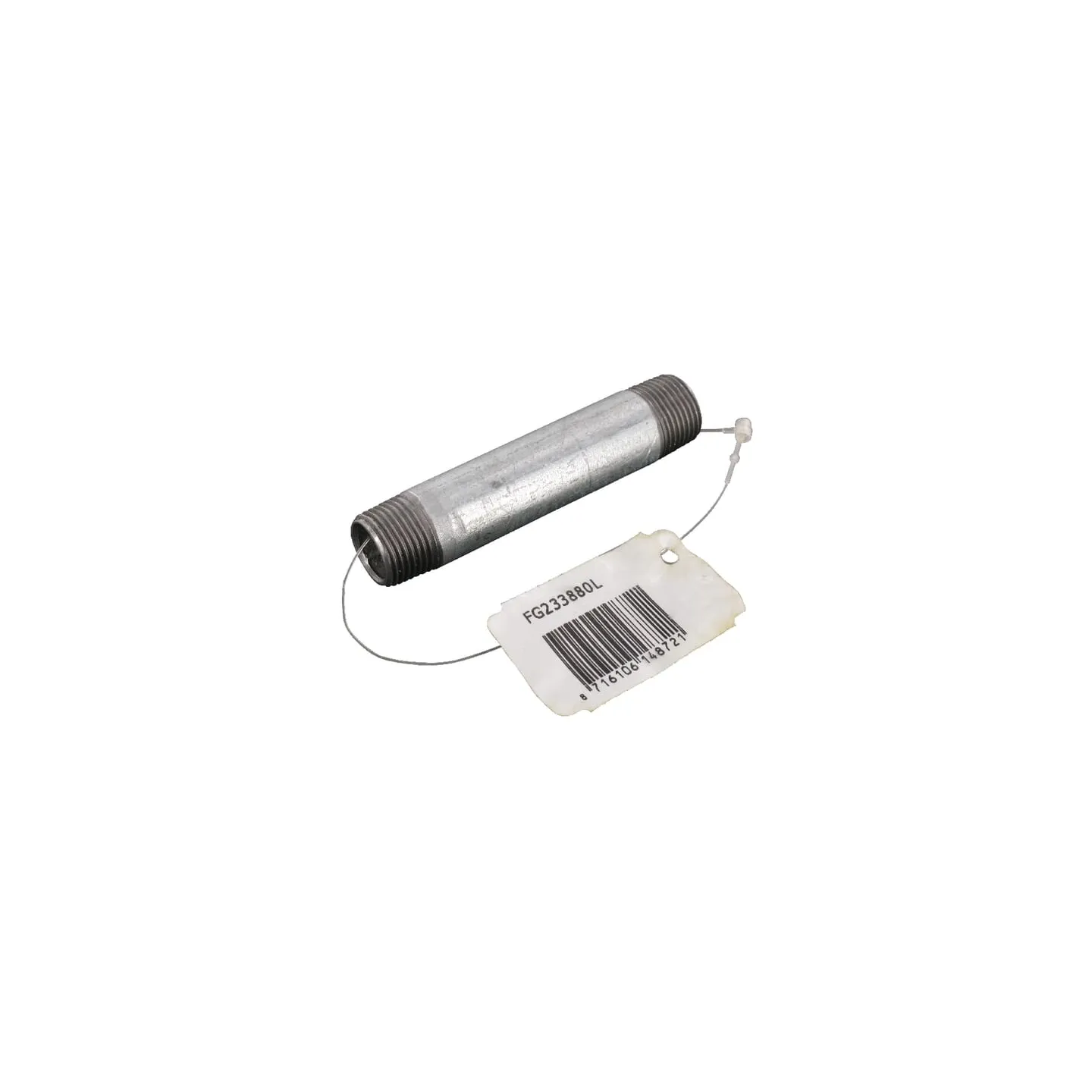 Pipe nipple galv. 3/8x80mm  FG233880L AGRALV
