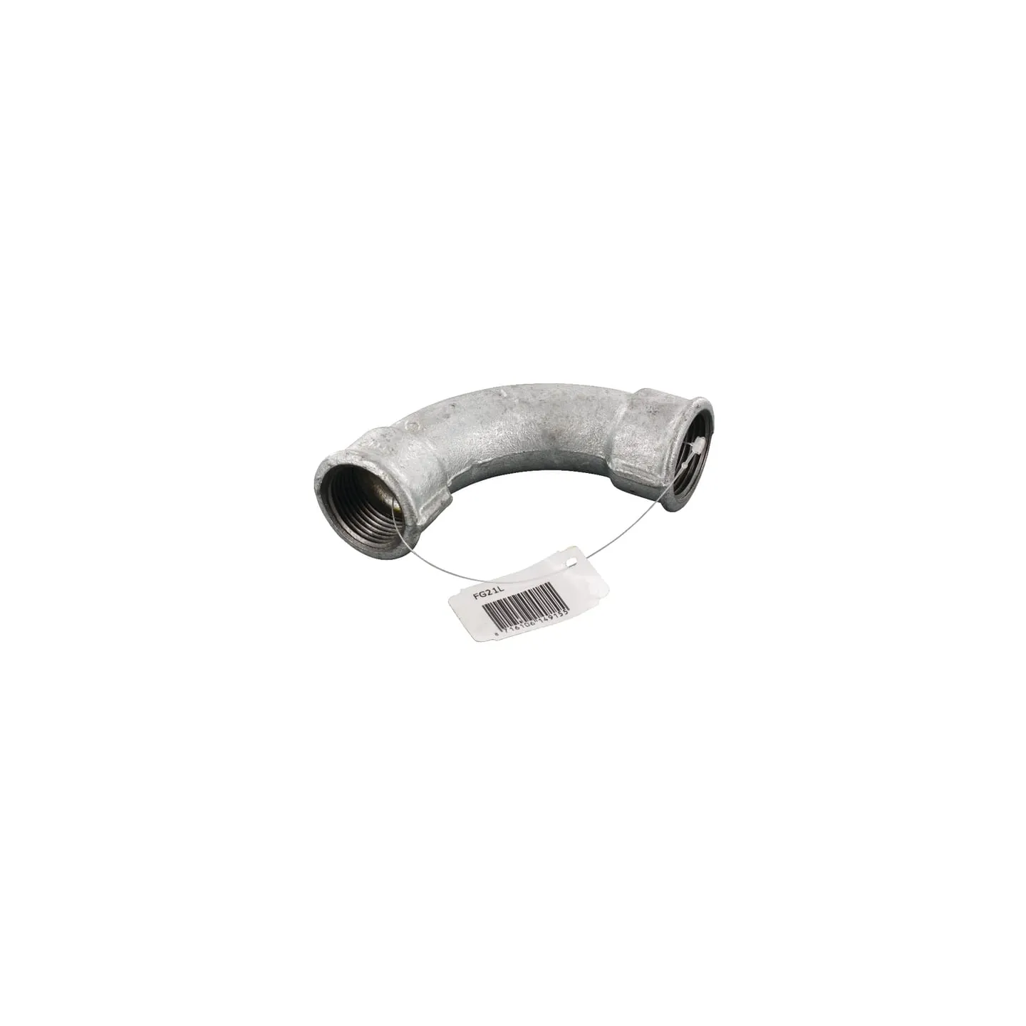 Bend 90Â° female zn. 1  FG21L AGRALV