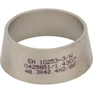 Weld-on reducer Stainless steel 48.3-42.4mm  FG2476RVS AGRALV