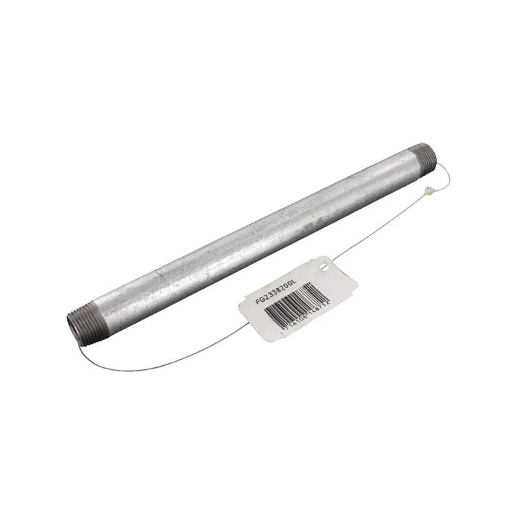Caurules nipelis galv. 3/8x200mm FG2338200L AGRALV