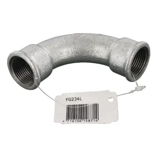 Bend 90Â° female zn. 3/4  FG234L AGRALV