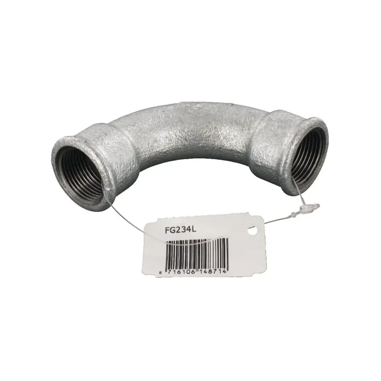 Bend 90Â° female zn. 3/4  FG234L AGRALV