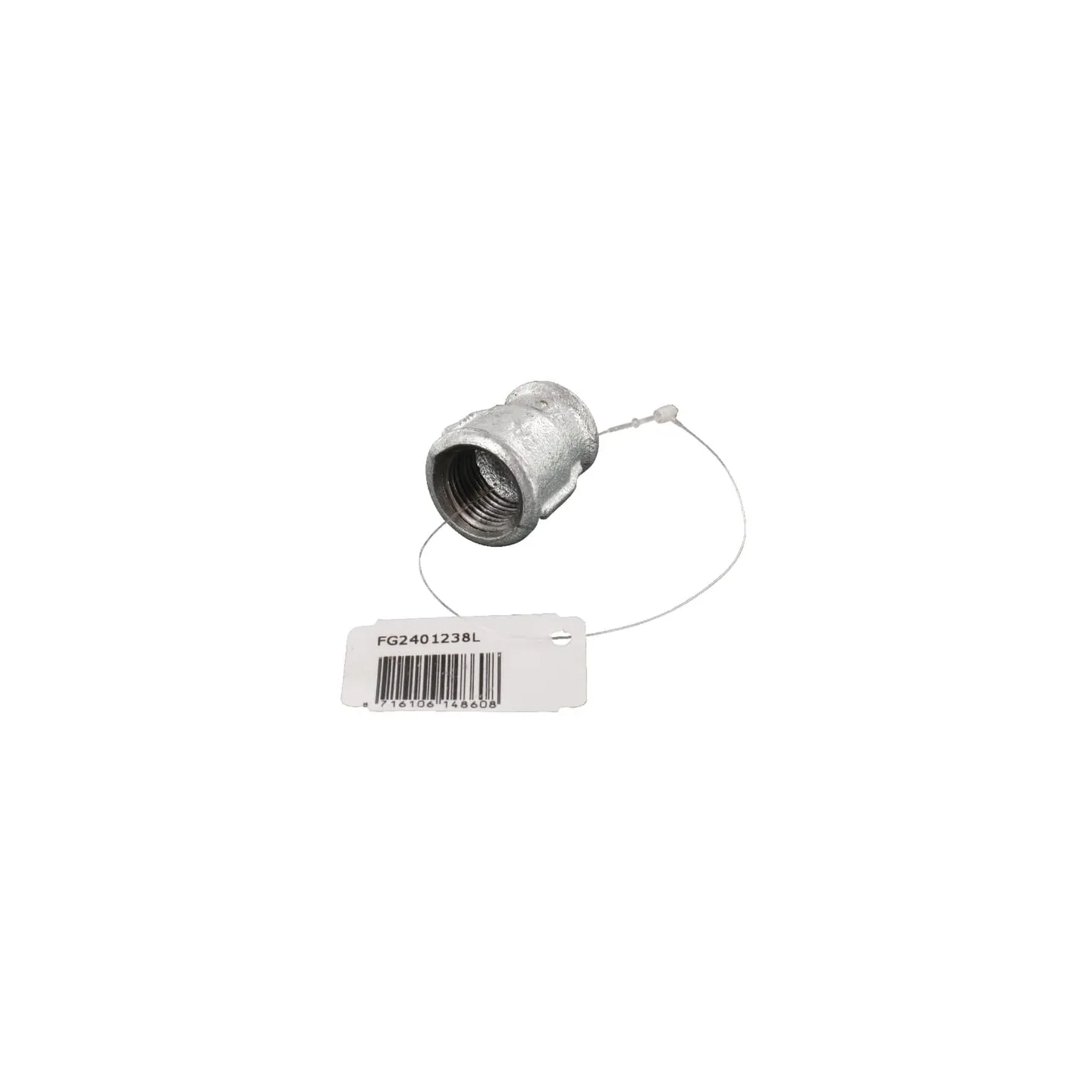 Adaptor female zn. 1/2x3/8  FG2401238L AGRALV