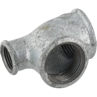 Tee zinc-plated 1x1/2  FG1301L1M12R AGRALV