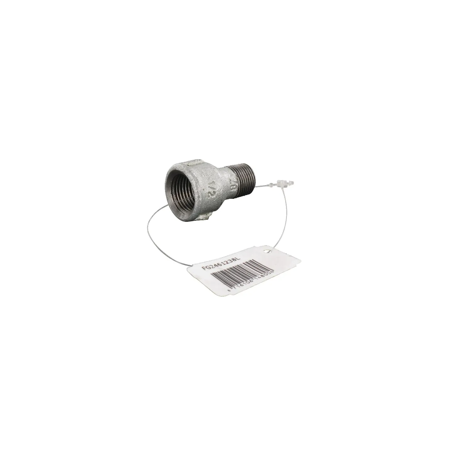 Adapteris sieviešu/vīriešu 1/2x3/8 FG2461238L AGRALV