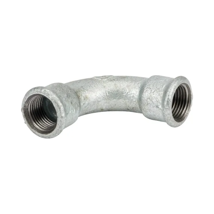 Elbow 90Â° fem/fem galv. 1/2  FG212 AGRALV