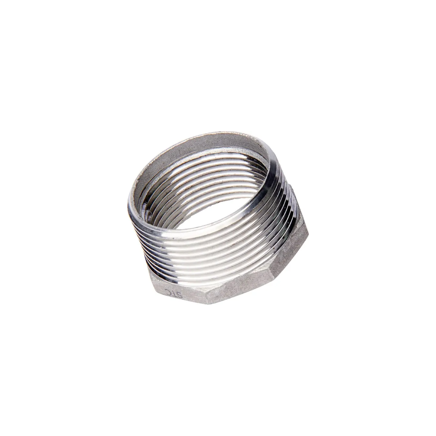 Reduktors S.S. F 1 1/4 x M 1 1/2 FG241112114RVS AGRALV