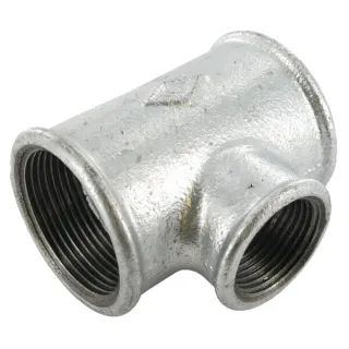 T-piece galv. 1 1/2x1  FG1301121 AGRALV