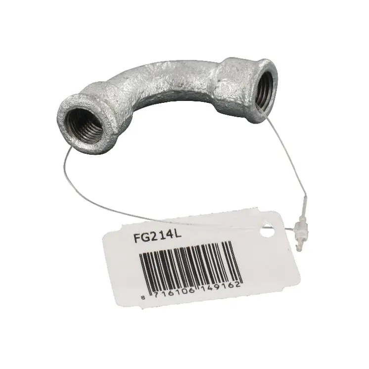 Bend 90Â° female zn. 1/4  FG214L AGRALV