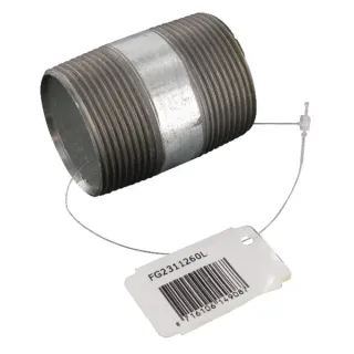 Pipe nipple galv. 1 1/2x60mm  FG2311260L AGRALV