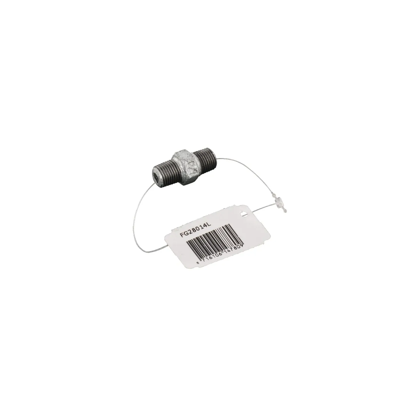 Double nipple male zn. 1/4  FG28014L AGRALV