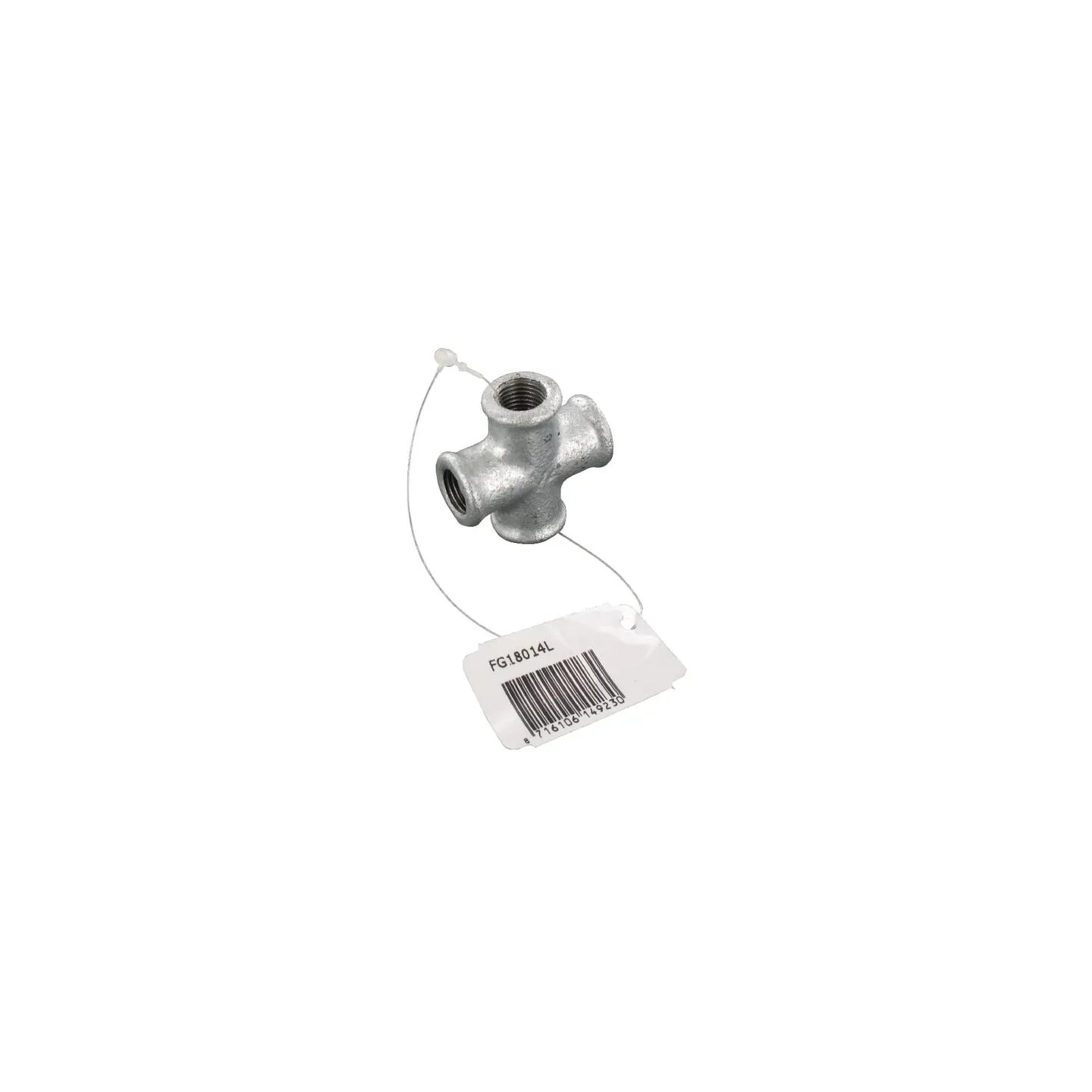 Cross piece female zn. 1/4  FG18014L AGRALV