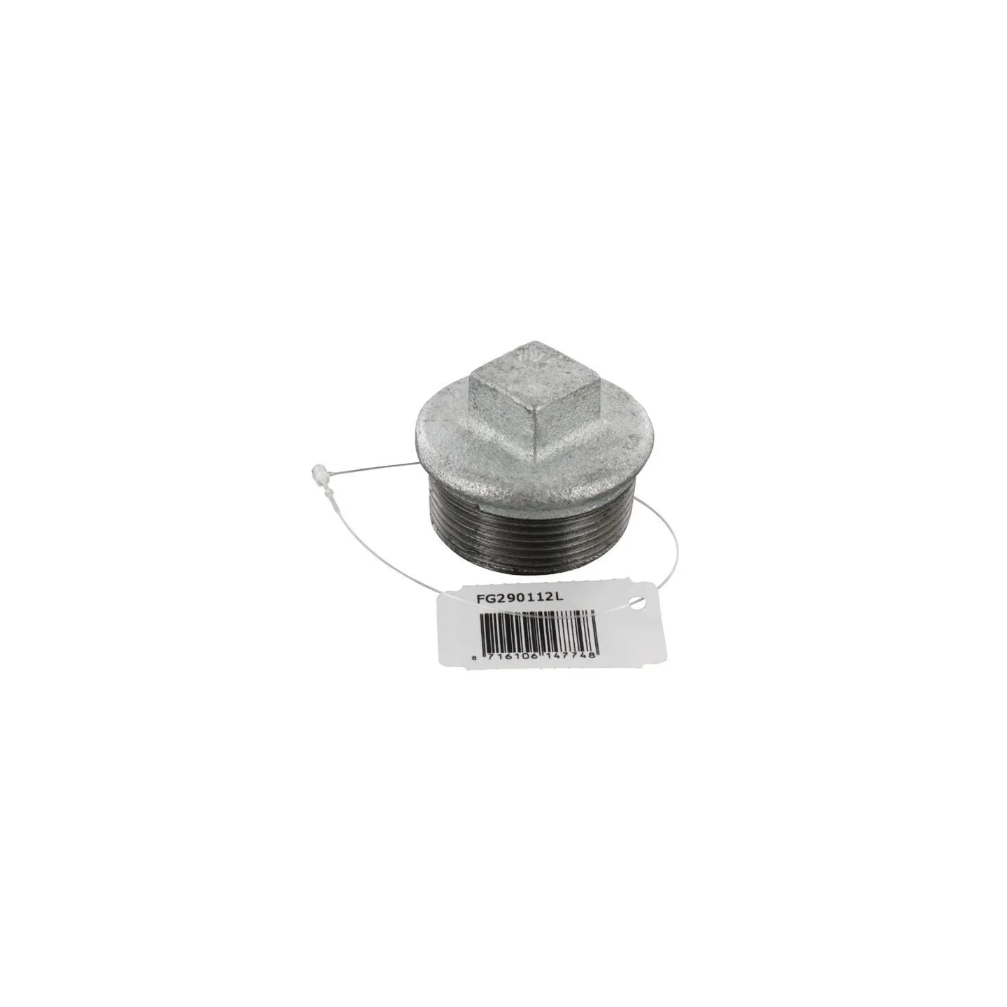Plug zinc-plated outer 1 1/2  FG290112L AGRALV