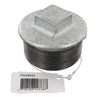 Plug zinc-plated outer 2  FG2902L AGRALV