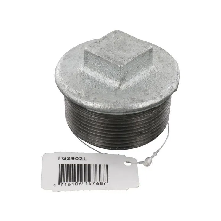 Plug zinc-plated outer 2  FG2902L AGRALV