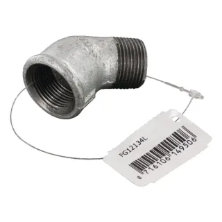 Elbow 45Â° female/male zn. 3/4  FG12134L AGRALV