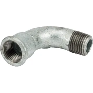Elbow 90Â° fem./male galv. 1/2  FG112 AGRALV