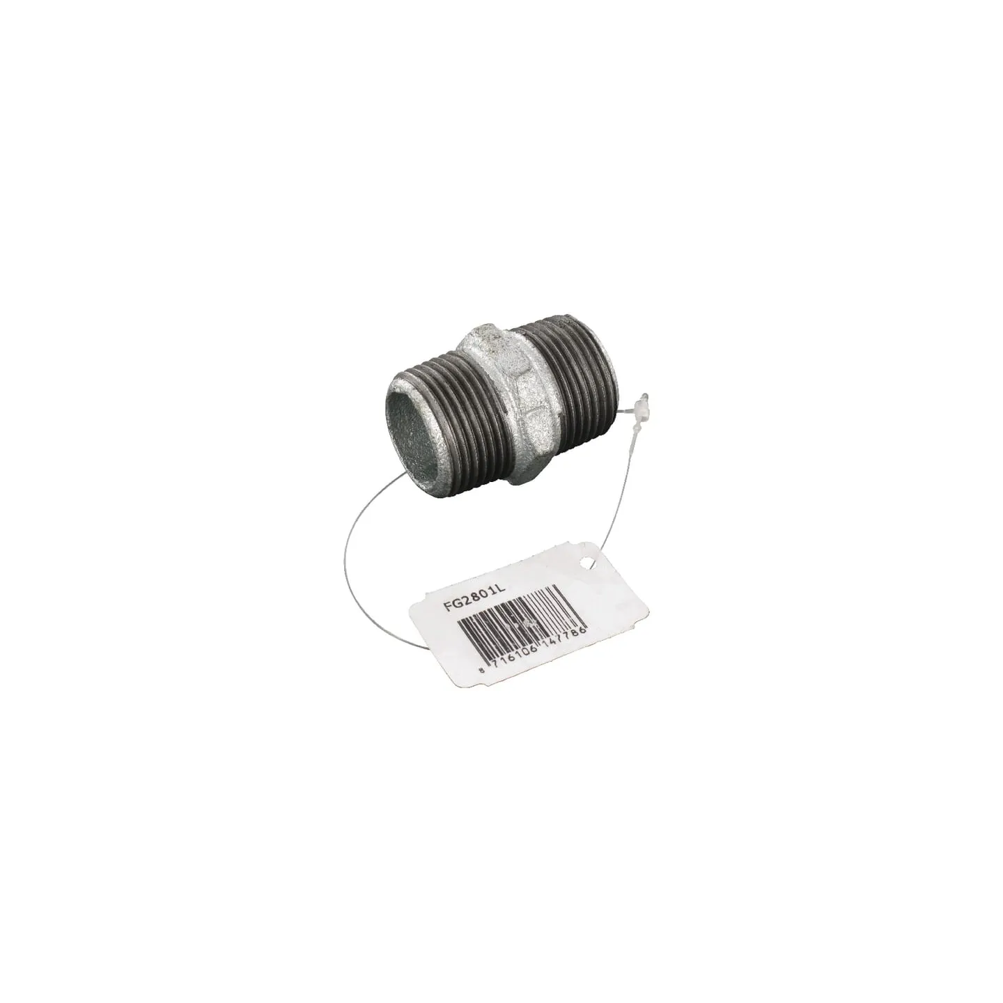 Double nipple male zn. 1  FG2801L AGRALV