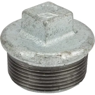 Plug galvanized male 1 1/2  FG290112 AGRALV